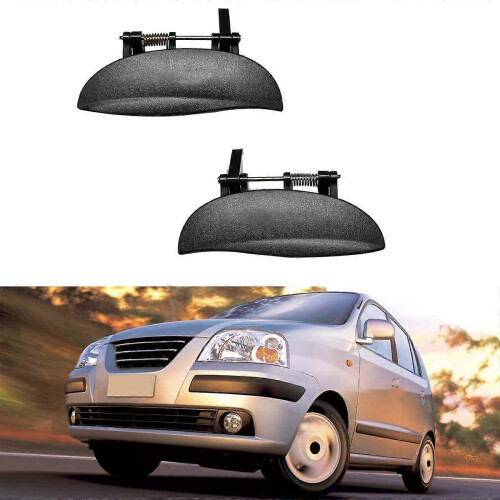 2 Pcs Car Rear Side External Door Handle 8366002000 8265002000 compatible with 1997-2002 Models 1