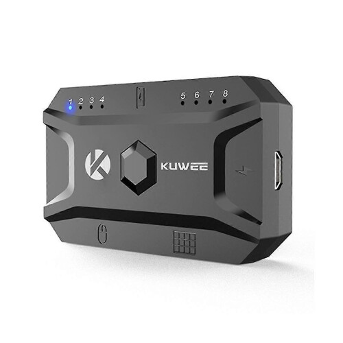 Bluetooth Hub USB 5.0 Converter Wired Keyboard&Mouse to Wireless Hub Adapter Support 8 Devices for Tablet,Laptop,Mobile 2