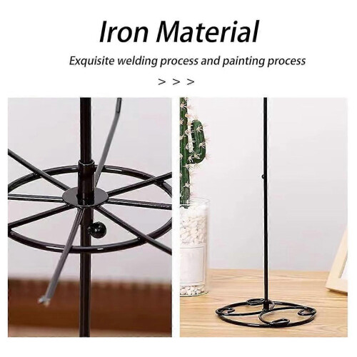 Rotating Jewelry Display Holder Necklace Keychain Storage Rack Stand 1