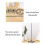 Rotating Jewelry Display Holder Necklace Keychain Storage Rack Stand 5