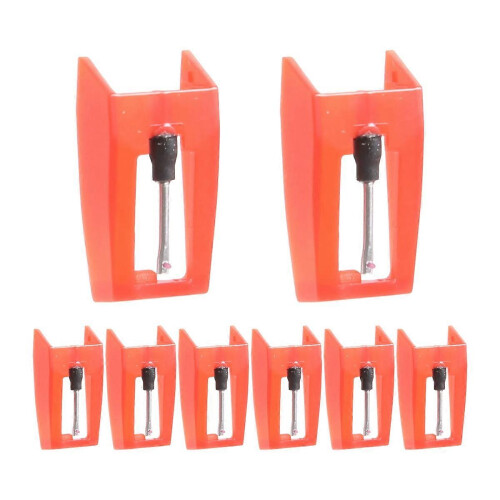 8 Ruby Replacement Styli compatible with Turntables 1