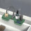 Kitchen Faucet Absorbent Mat Sink Splash Guard Silicone Drainage Drying Pad Countertop Protector 2
