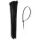 100 Pcs Black Thin Cable Tidy Zip Ties 200mm x 3mm 2