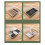 Set di 3 organizer formato A4, scatole per documenti da ufficio, organizer per puzzle per bambini. 3