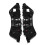 Front Bumper Support Spacer Mounting Retainer Brackets Left & Right Pair compatible with 2013 2014 2015 3