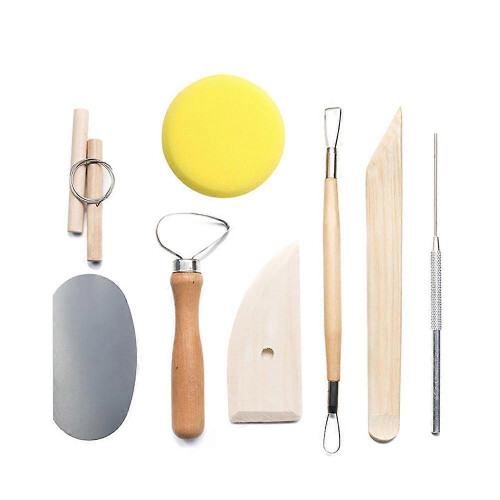 (25PCS) 25Pcs Clay Sculpting Tools Kit Clay Modelling Tools Wooden Polymer Clay Tools Rubber Pottery Tools 2