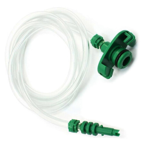 Tubo de ar de 1 metro (39,41 polegadas) com adaptador para seringa dispensadora de cola de 10 cc 2