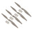 Conjunto de 4 hélices de 12x6 polegadas para aeromodelos RC com anéis adaptadores. 2