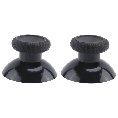 1 Pair Black Thumbstick Joystick Replacement compatible with XBOX One Controller 1