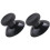 1 Pair Black Thumbstick Joystick Replacement compatible with XBOX One Controller 3