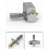 Kit Extrusora Hotend V2 com Bico de 0,4 mm, compatível com Acessórios para Impressora 3D M200 5