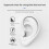 Fone de ouvido Bluetooth com redução de ruído para proteção do trabalhador, compatível com ambientes de trabalho, fábricas e construção. 4