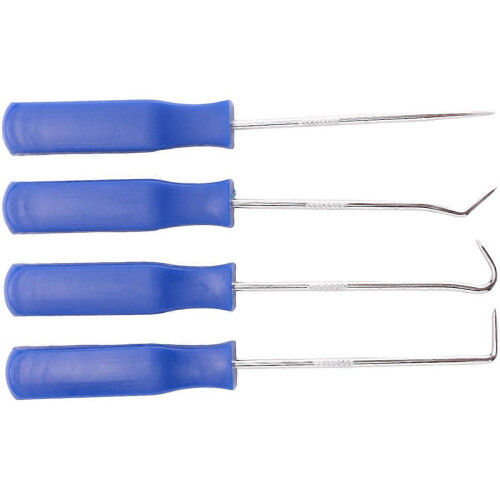 4PCS Pick and Hook Set O Ring Oil Seal Gasket Puller Remover Hand Tool 2