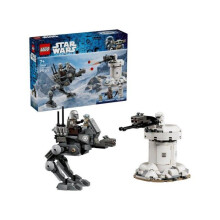 Bouwset - LEGO - 75444 - Articulated AT-RT - 297 onderdelen - 3 figuren (Mandalorian, Grogu, piloot)