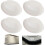 4pc Hole Plug Kit compatible with Generac Air Cooled Whole House Generators 3