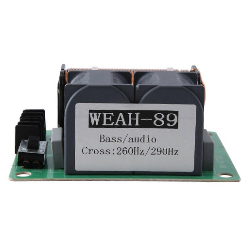 1500W Pure Bass Crossover Subwoofer Speaker, Modification Upgrade with Adjustable Frequency Points 1