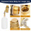 2 Pack 1/2 Inch Brass Water Float Valve with Adjustable Arm Automatic Fill Float Ball Valve 5