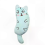 Interactive Plush Kitten Toy with Catnip Chewable Squeaky Play Accessory for Pets - 5