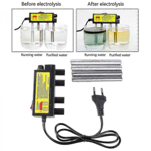 Electrolyzer Quick Water Quality Testing Electrolysis Iron Bars Tds Tester Eu Pl - 1