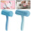 Escova para animais de estimação com cabo, compatível com cães e gatos, para remover pelos soltos e nós. 5