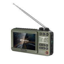 25-26 Handheld Digital TV and Radio with Bluetooth for Easy Connectivity