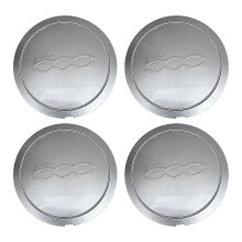 ks krytov kolies 133 mm kompatibilných s kolesami Fiat 500, stredové kryty kolies 68078419AC 68078421AC, prach