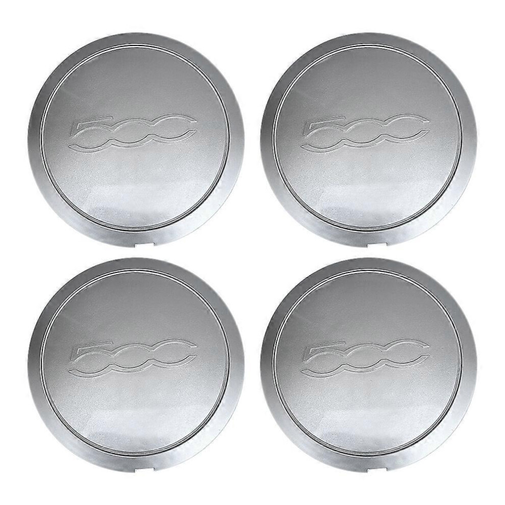 4Pcs 133Mm Hubcap Compatible With Fiat 500 Wheels Centre Hub Caps 68078419Ac 68078421Ac Dust Cover 6083684334160