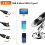 Usb Digital Microscope, Portable 40x-1000x Magnification Endoscope, 8 Led Digital Microsco 2
