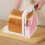 Foldable Bread Slicer Stand DIY Homemade Bread Toast Loaf Slicing Machine Adjustable Baking Tool 5