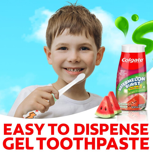 Colgate Colgate Toothpaste WatermelonBurst-4.6 Ounce 4Pack 1