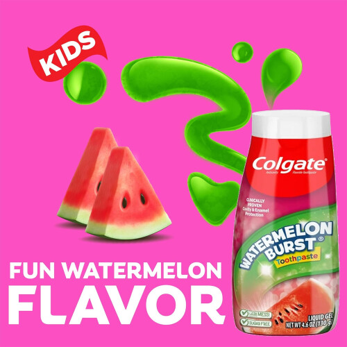 Colgate Colgate Toothpaste WatermelonBurst-4.6 Ounce 4Pack 2