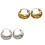 Delicate Handbag Shaped Studs Earrings With Intricate Cut-Gold 2