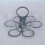 5pcs Foldable Rotating Glass Coffee Cup Plastic Portable Cup Holder 6 Sticks Cup Lifter 3