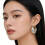 Delicate Handbag Shaped Studs Earrings With Intricate Cut-Gold 6