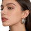 Delicate Handbag Shaped Studs Earrings With Intricate Cut-Gold 7