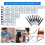 30 in 1 Magnetic Torx Screwdriver Kit Precision Set with Phillips Flathead Mini Screwdriver 5