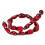 20Pcs Red Ladybug Lampwork Glass Spacer Beads 15x10mm 4