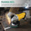 Conjunto de 5 discos de lixa de fibra de nylon para polimento, brunimento e desbaste, compatíveis com esmerilhadeira angular. 4