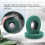 Conjunto de 5 discos de lixa de fibra de nylon para polimento, brunimento e desbaste, compatíveis com esmerilhadeira angular. 5