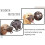 Brown Soft Leather Adjustable Dog Muzzle for Small, Medium And Large Dogs  Xl 3