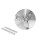 1Set 3 Jaws Manual Lathe Chuck with Tools Accessories 4