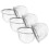 6PCS Replacement Strainer compatible with Stainless Steel Tea Pot, Small Metal Filter 2