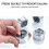 3pcs Push In Towel Holder Grip Hook Self Adhesive Cloth Clip 3