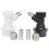 4PCS Threaded Ball Lock Keg Fittings Plastic Connector with Adapter Clamp 2