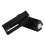 2pcs black battery holders compatible with 3 x 1.5V AAA batteries, compatible with flashlight 2