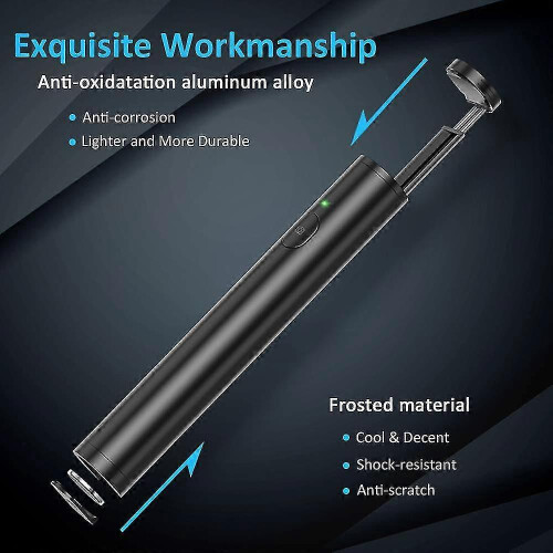 Lightweight Aluminum Selfie Stick, All In One Extendable Selfie Sticks 2