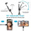 Lightweight Aluminum Selfie Stick, All In One Extendable Selfie Sticks 4