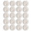 20 White ABS Wire Cube Connectors compatible with Wire Cube Shelves 2