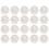 20 White ABS Wire Cube Connectors compatible with Wire Cube Shelves 3