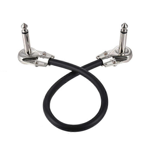 6-Pack 12-inch Guitar Patch Cables Acoustic Instrument Duckhead Effect Cables 1